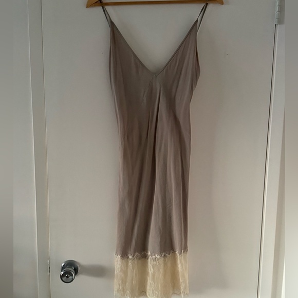 Wilfred slip dress with lace - Picture 3 of 8